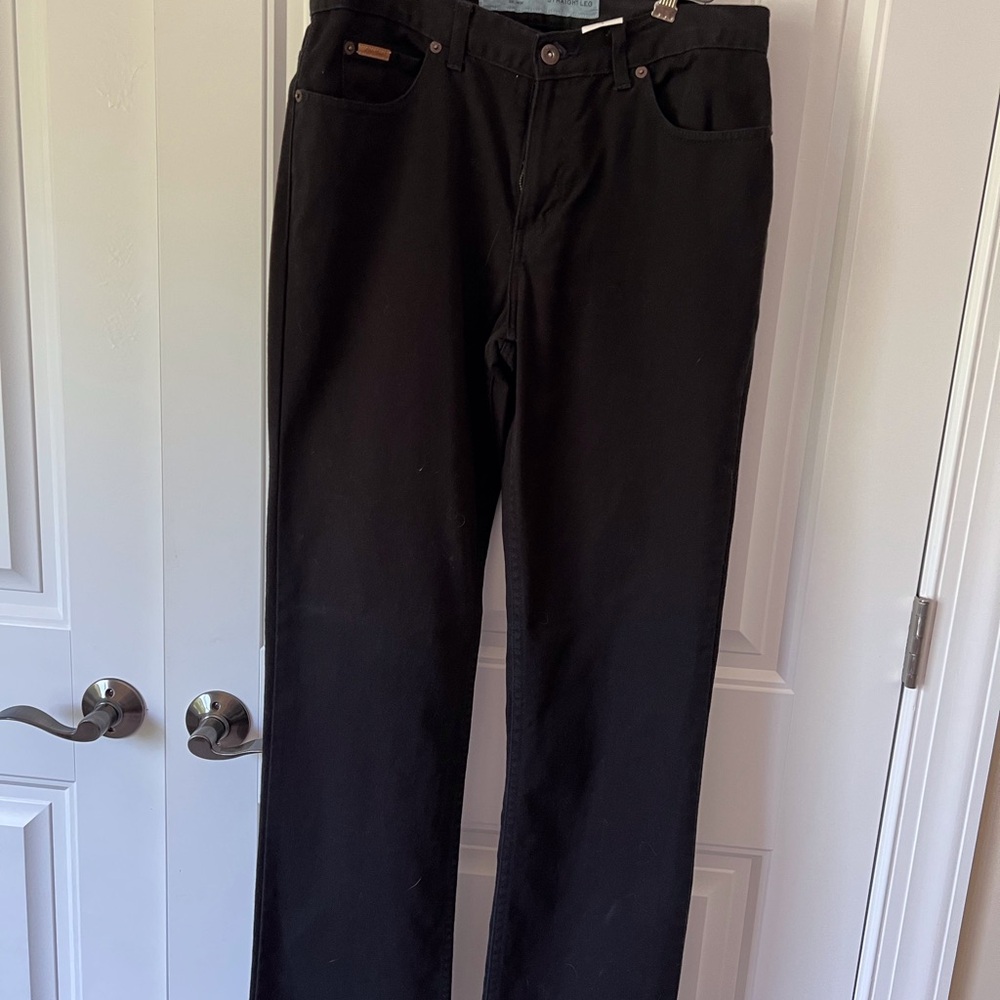 Eddie Bauer Women’s Black Jeans-excellent condition